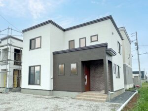 石狩市 樽川8条1丁目のモデルハウス レジャイナ 外観