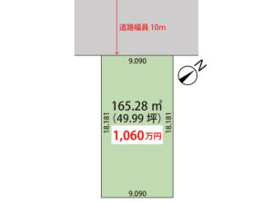 札幌市 清田8条2丁目331-60区画図